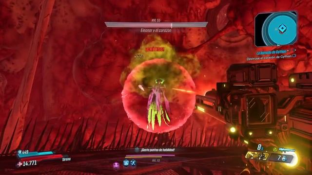 Borderlands 3 DLC español Armas, amor y tentaculos pt 13: jefe final Eleanor y el Córazon - la boda смотреть онлайн