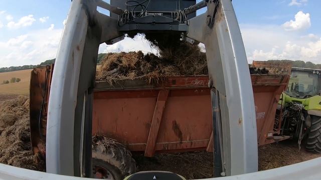 Mist fahren mit Claas 550 und Claas 650/Realität смотреть онлайн