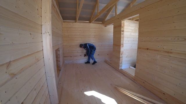 Баня 6х5 под ключ в Ленинградской области смотреть онлайн