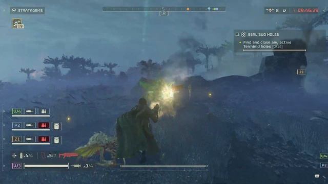 HELLDIVERS 2 MECH GAMEPLAY! смотреть онлайн