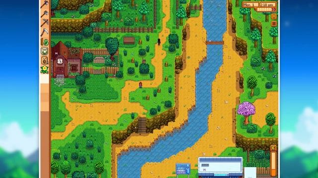 Stardew Valley Mobile iOS Gameplay - Day 1 Spring Year 1 смотреть онлайн