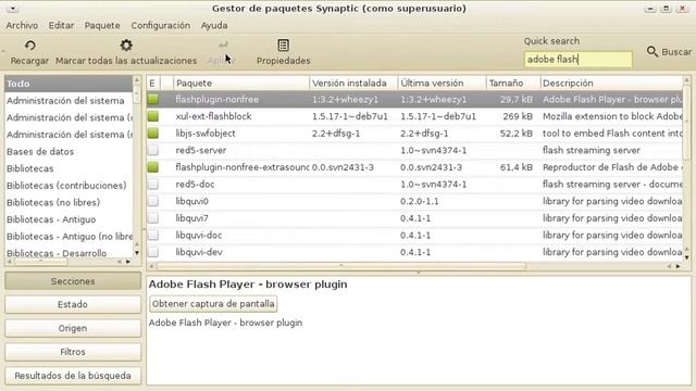 como instalar adobe flahs player en canaima linux смотреть онлайн