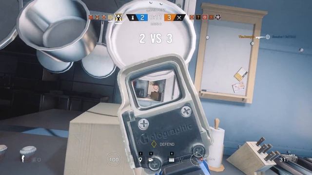 Mira Won Us The Round! - Rainbow Six Siege Gameplay смотреть онлайн