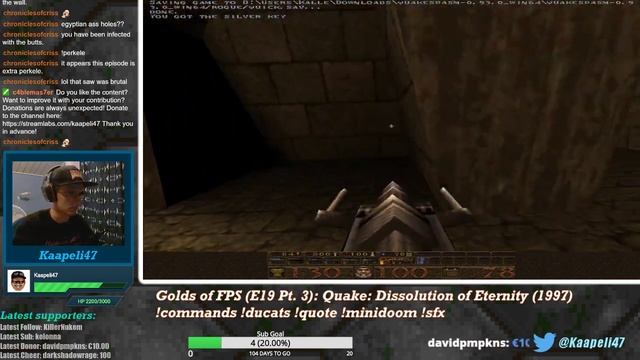Golds of FPS (E19 Pt. 3): Quake: Dissolution of Eternity (1997) смотреть онлайн
