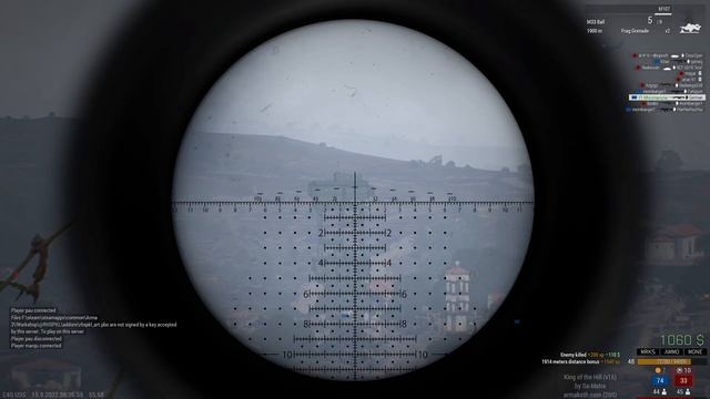 Longest sniper kills ever recorded on Arma 3 rhs KOTH смотреть онлайн