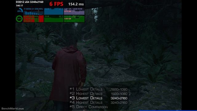 Alan Wake 2 Benchmark - GTX 1060 6GB Mobile, i7-8650U @ 1.9Ghz (4.2Ghz) | Surface Book 2 15" смотреть онлайн