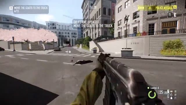 PAYDAY 2: Goat Simulator Death Sentence One Down Day 1 ,Solo, No(AI/Downs). смотреть онлайн