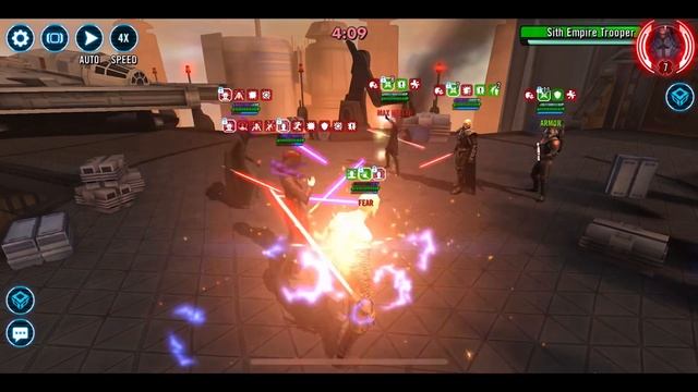 MALGUS COUNTER w/TRAYA OMICRON SQUAD 3v3 GAC - SWGOH смотреть онлайн