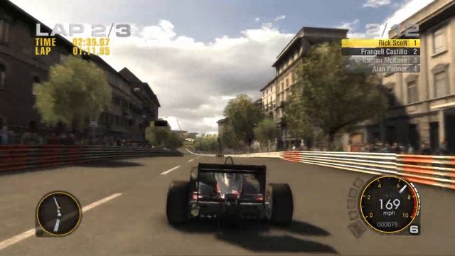 [1440P 60FPS] Race Driver: GRID (2008) - Global - Open Wheel - Philips World Championship смотреть онлайн
