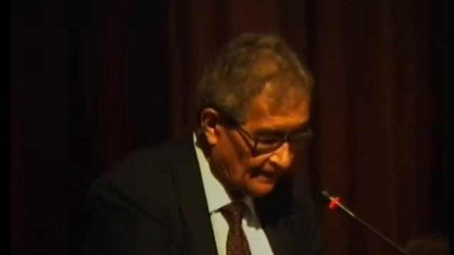 Amartya Sen: Beyond GDP, measures of welfare and sustainability (3/7) смотреть онлайн