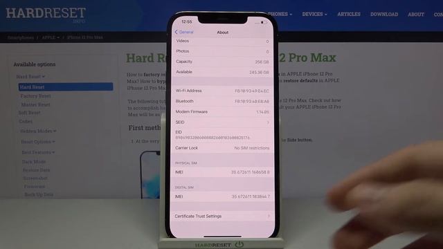 How to Check Device Specifications on iPhone 12 Pro Max – Verify Phone Info смотреть онлайн