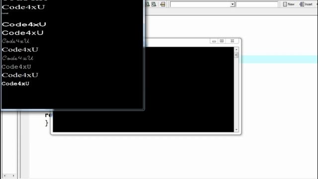 changing text style in graphics.h library | settextstyle() | Code4xU смотреть онлайн