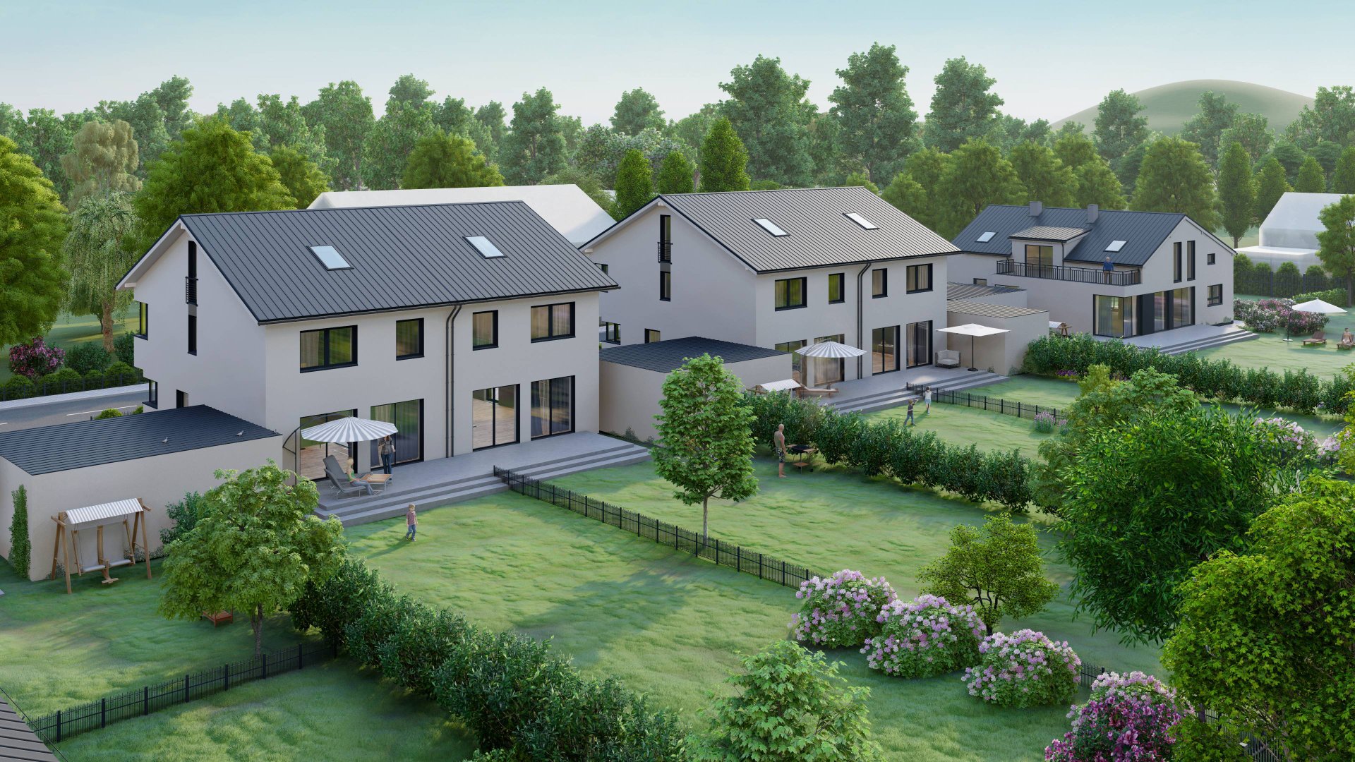 Klinga видео коттеджного поселка