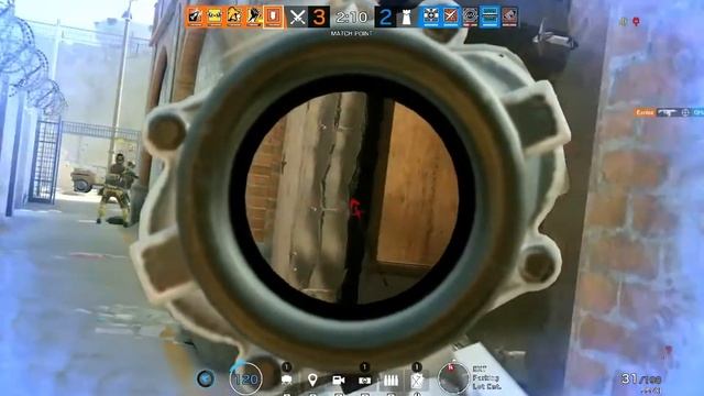 R6 (Rainbow Six Siege) Casual and Unranked on high ping (150+) смотреть онлайн