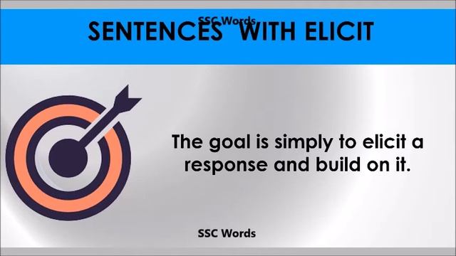 Elicit - Improve English - Meaning and 5 sentences - GRE / CAT / GMAT word - SSC Words смотреть онлайн
