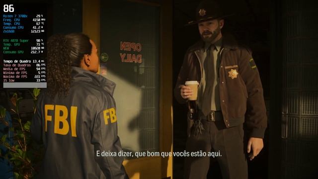 Alan Wake 2 - Ryzen 7 3700x + RTX 4070 Super смотреть онлайн