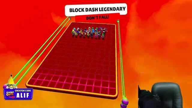 #GIVEAWAYDAY13 EPIC MONTAGE MOMENT AT BLOCK DASH LEGENDARY STUMBLE GUYS смотреть онлайн