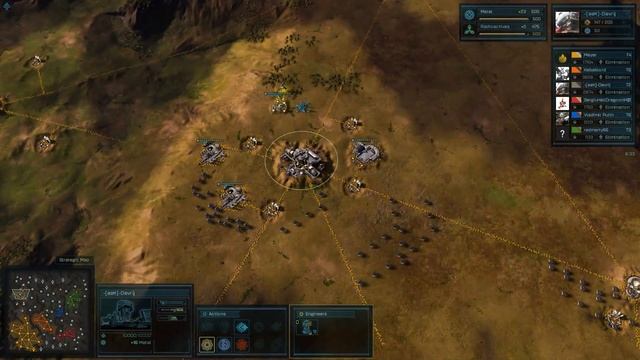 Ashes of the Singularity 6 man FFA (plus one Insane Difficulty bot) смотреть онлайн