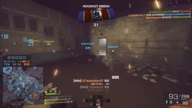 Battlefield 4 - LEGO's (almost) 10 Kill Streak in One Go :3 || IGNITE-ESPORTS || смотреть онлайн