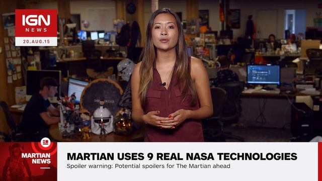 The Martian Features These 9 Real NASA Technologies - IGN News смотреть онлайн
