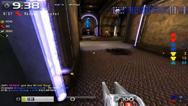 Quake Live: CTF FX spidercrossings how to play mid :D смотреть онлайн