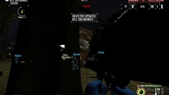 Payday 2 Custom heist : Haunted Forest (Death Sentence, All Loot) смотреть онлайн