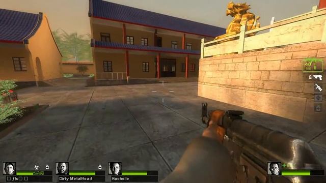 Left 4 Dead 2 - True FangShi Custom Campaign Multiplayer Gameplay Playthrough смотреть онлайн