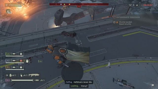 HELLDIVERS 2 Pelican 1 installed a very democratic sunroof смотреть онлайн