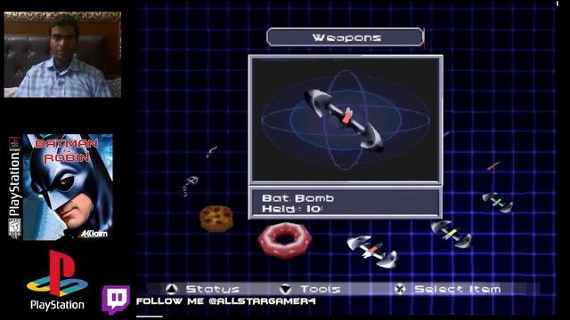 A Key To Unlock Various Cheats | Batman & Robin | PS1/PSX | ALLSTARGAMER