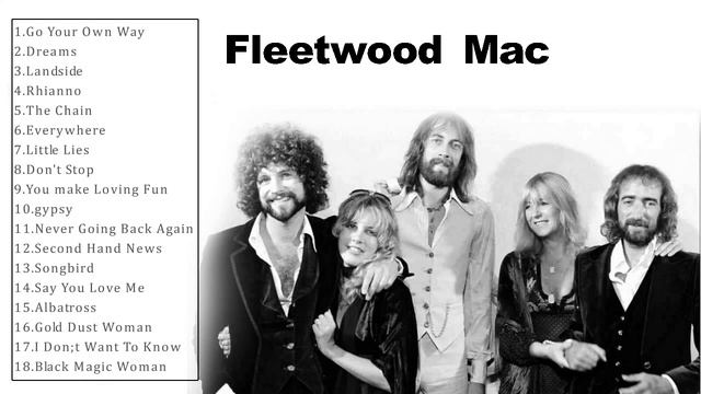 Fleetwood Mac Best Songs - Fleetwood Mac Greatest Hits - Fleetwood Mac Full Playlist