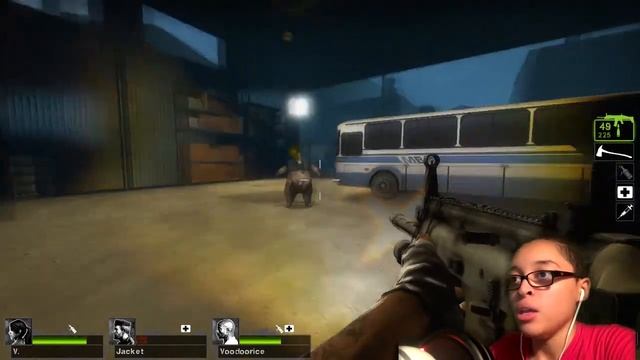 ZOMBIES AND GREEN SCREEN?!? - Left 4 Dead 2 [Part 2] [PC] смотреть онлайн