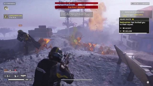 HELLDIVERS 2 (it crashed -_-) смотреть онлайн