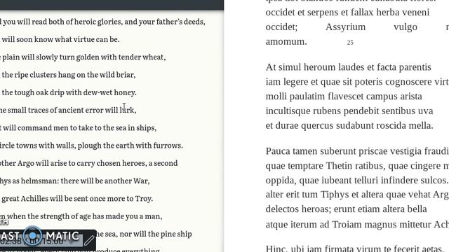 Virgil Eclogue 4- Latin Reading / English translation by A.S. Kline смотреть онлайн