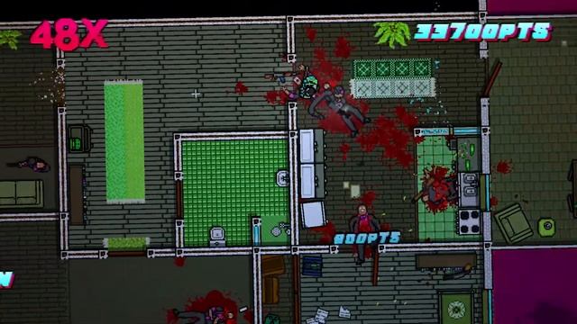 Hotline Miami 2: Wrong Number. Custom Level - Pest (Hard Mode, Full combo) смотреть онлайн