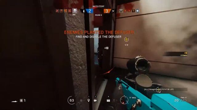 Rainbow 6 Siege Smoke defuse смотреть онлайн