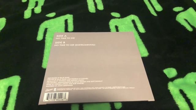 No time to die vinyl (Billie Eilish) ice edition смотреть онлайн