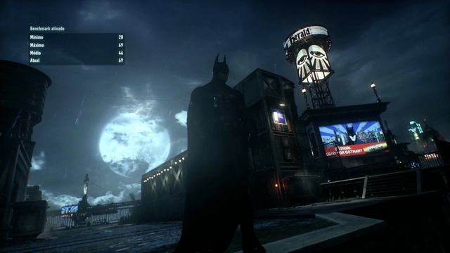 Batman Arkham Knight 10/28 PATCH FIX - Benchmark - FOG ON - 1080p 60FPS смотреть онлайн