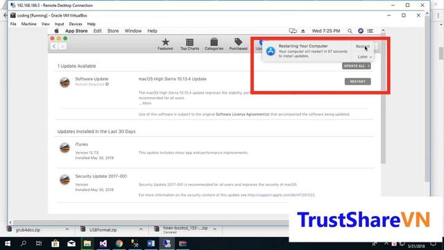 How to update macOS 10.13.4 on virtualbox (xcode on windows) смотреть онлайн