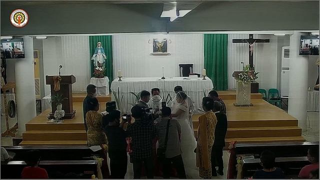 [LIVE] MISA PEMBERKATAN NIKAH NOBER SULE & JETRI, SENIN 08 NOVEMBER 2021 PKL. 11.00 WITA смотреть онлайн