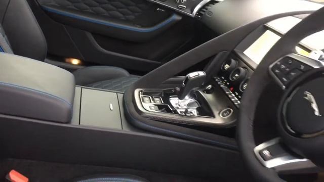 JAGUAR F-TYPE 5.0 V8 SVR AWD FOR IN AMMONITE GREY смотреть онлайн