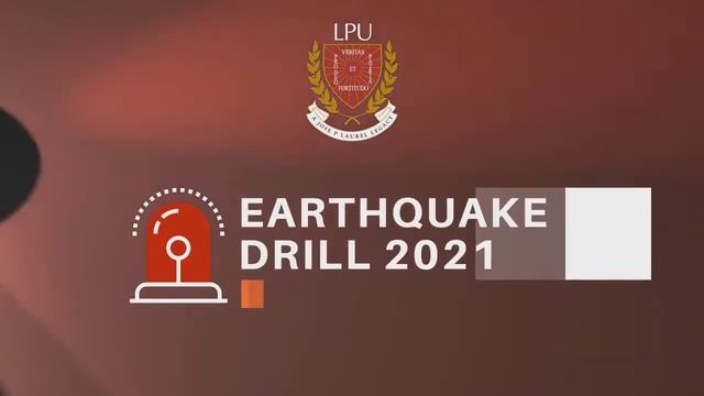 LPU Earthquake Drill 2021 смотреть онлайн