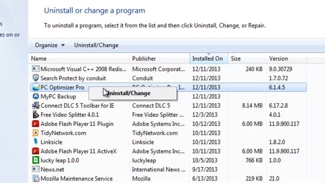 How do I get rid of PC Optimizer Pro(Completely Uninstall) смотреть онлайн
