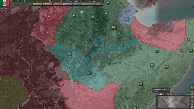 Hearts of Iron 3 || Lets play #4 the puppeting of ethiopia смотреть онлайн
