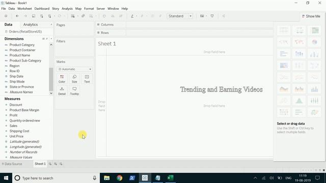 Tableau Overview Part-1 | Tableau for beginners | Tamil смотреть онлайн