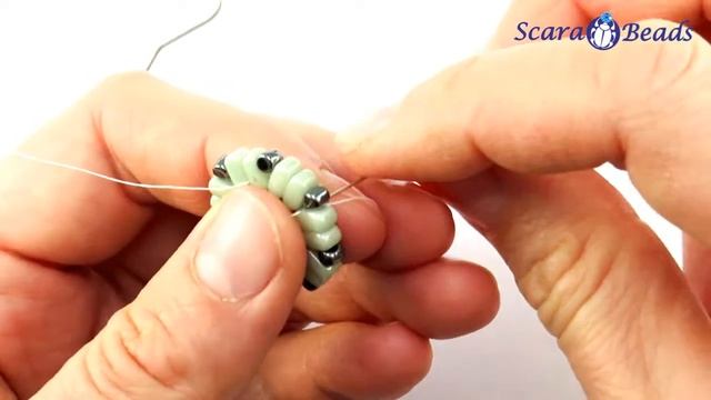 How to Make Iosometry Earrings with IOS par Puca Beads | Easy DIY Craft Tutorial смотреть онлайн