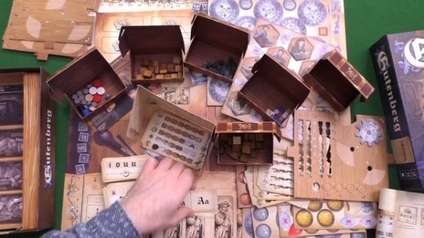 Знакомство с настольной игрой "GUTENBERG"