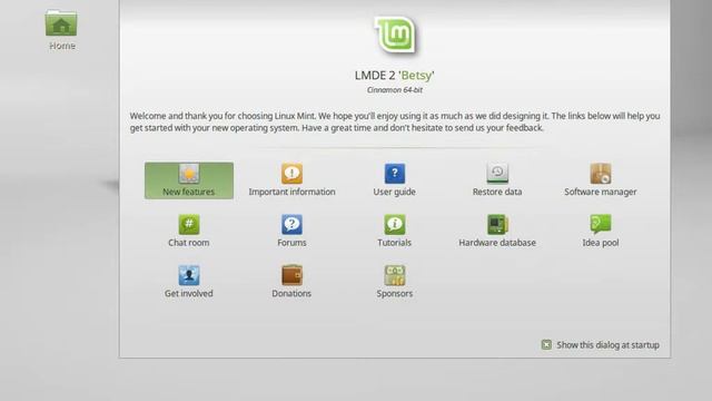 Linux Mint Debian Edition, version 2 a quick tour смотреть онлайн