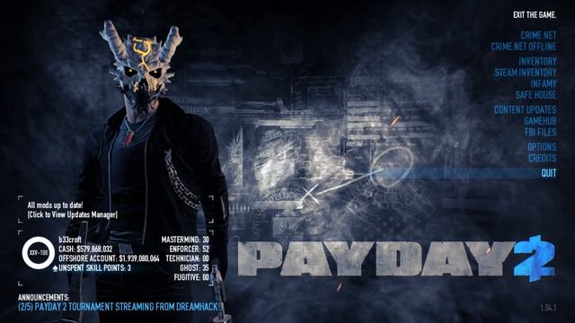 RESET STATS - PAYDAY 2 - Third time??? (25-100 to 0 AGAIN!) смотреть онлайн
