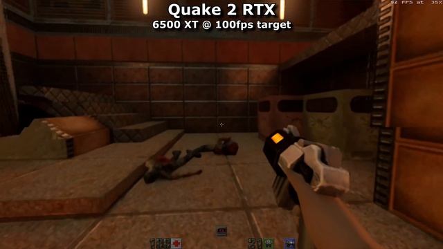 6500 XT vs QUAKE 2 RTX смотреть онлайн