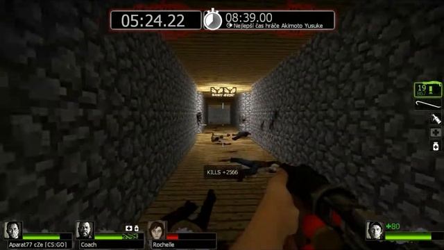 Left4Dead2 Minecraft Survival Map Pack [Underground] смотреть онлайн